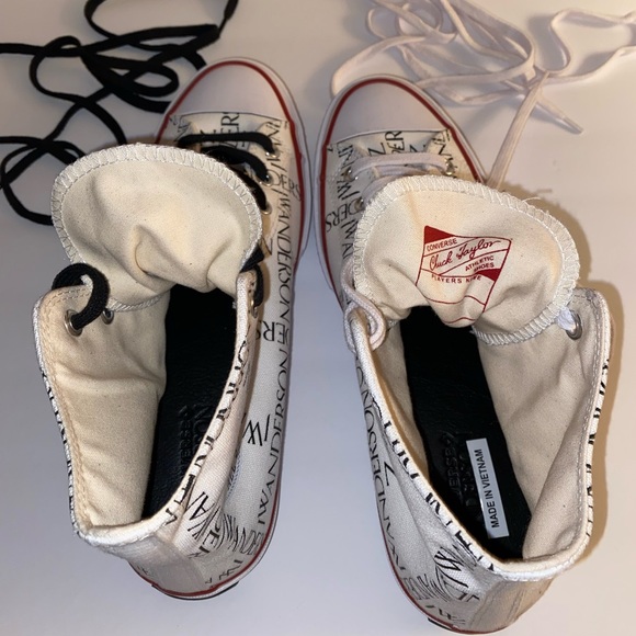 🆕CONVERSE JW Anderson Logo Unisex High Tops - Picture 14 of 17